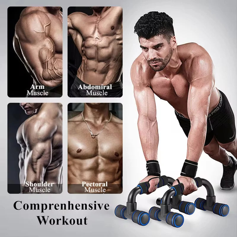 H-Type Push-Up Stand Push-Up Fitness Equipment Chest Muscle Training Home Foam Push-Ups